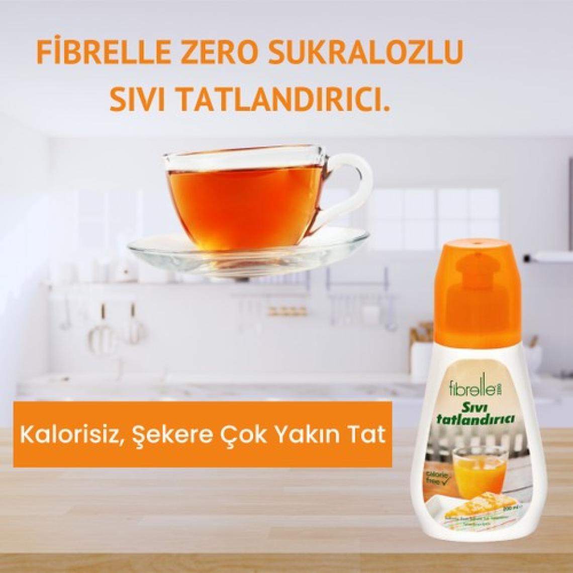 Fibrelle Zero Stevialı Sıvı Tatlandırıcı 200 ml