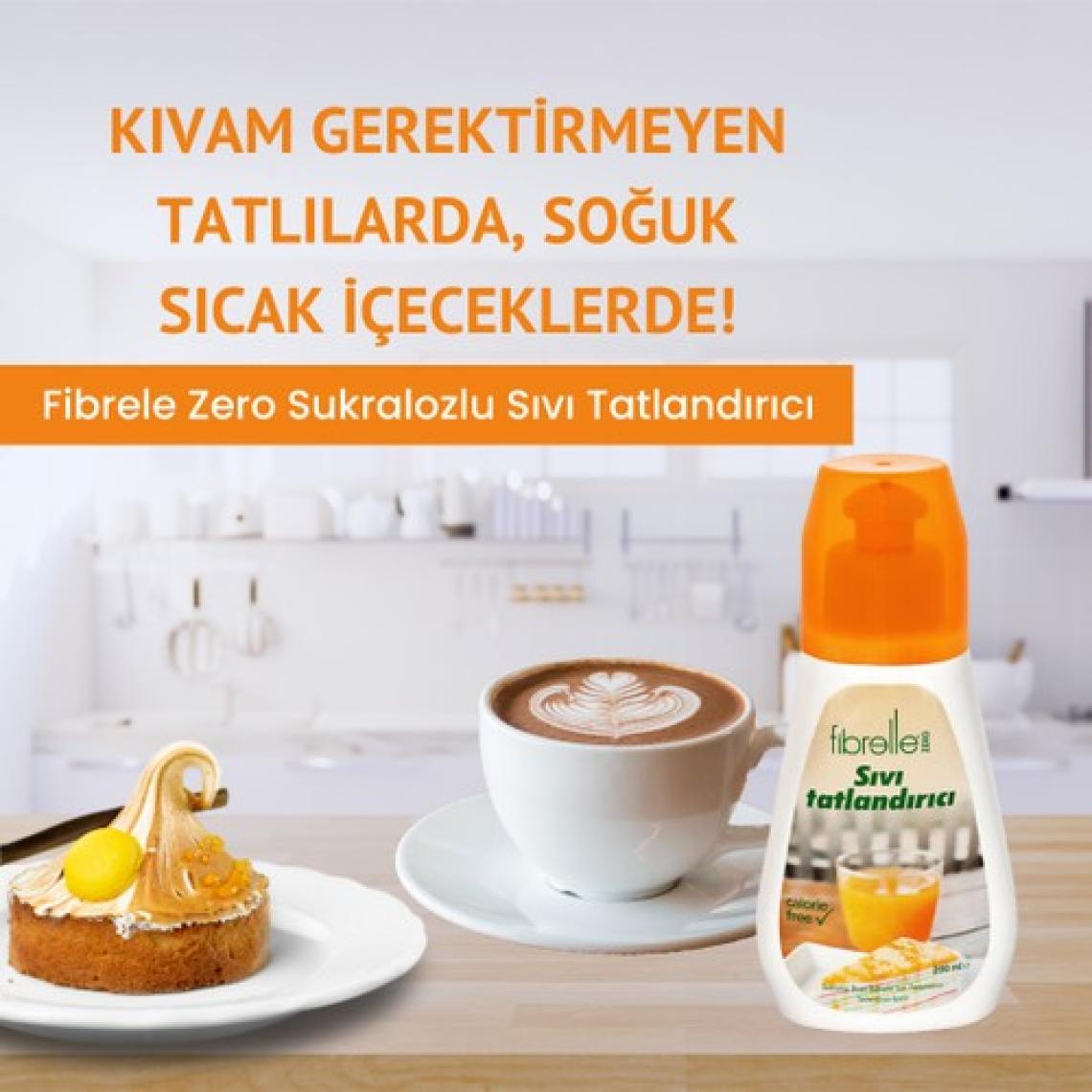 Fibrelle Zero Stevialı Sıvı Tatlandırıcı 200 ml