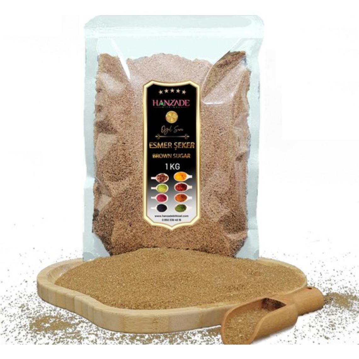 Hanzade Bitkisel Esmer Toz Şeker 1 kg