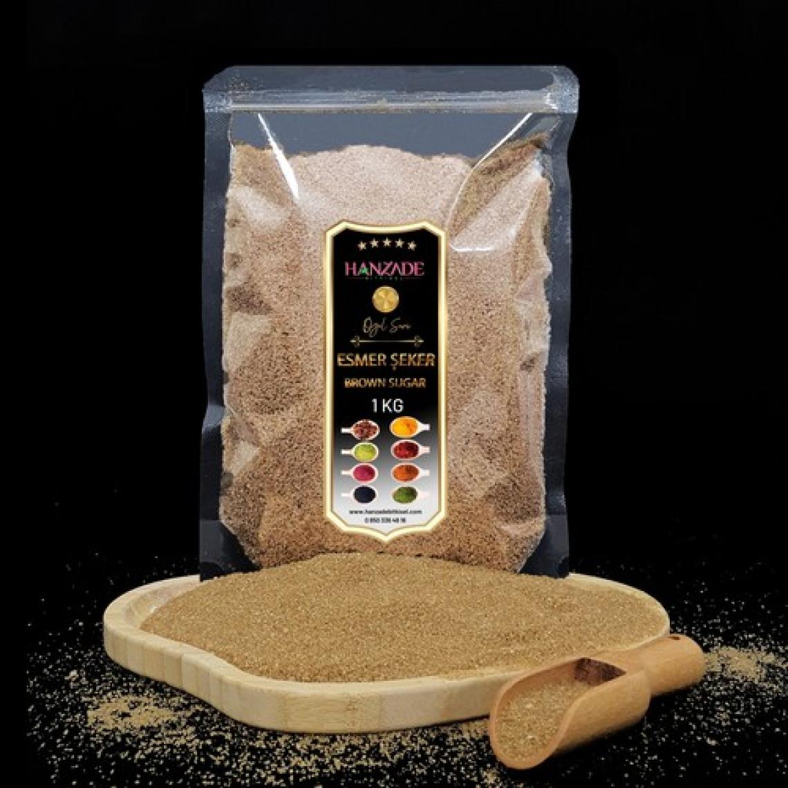 Hanzade Bitkisel Esmer Toz Şeker 1 kg