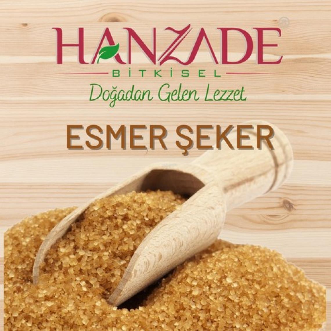 Hanzade Bitkisel Esmer Toz Şeker 1 kg
