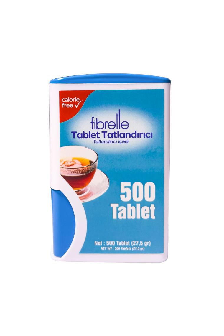 Fibrelle Sakarinli Tablet Tatlandırıcı 500'LÜK Kutu