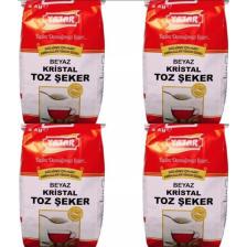Yazar Kağıt Ambalaj (Kraft) Kristal Toz Şeker 5 kg x 4'lü