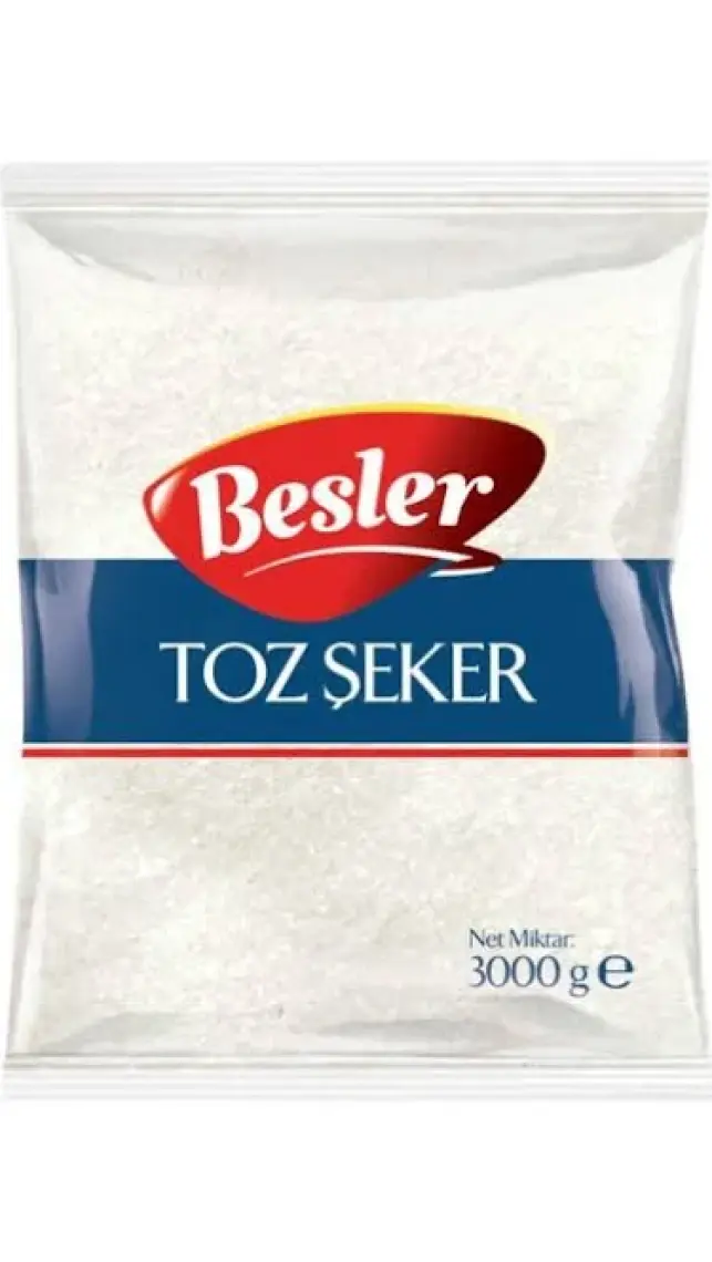 Besler Toz Şeker 3 kg