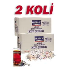 IRMAK 2 Koli Tek Sargılı Küp Şeker 5 kg x 2 (10 kg)