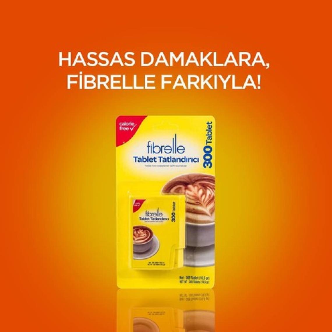 Fibrelle Sukralozlu Tablet Tatlandırıcı 300'lü