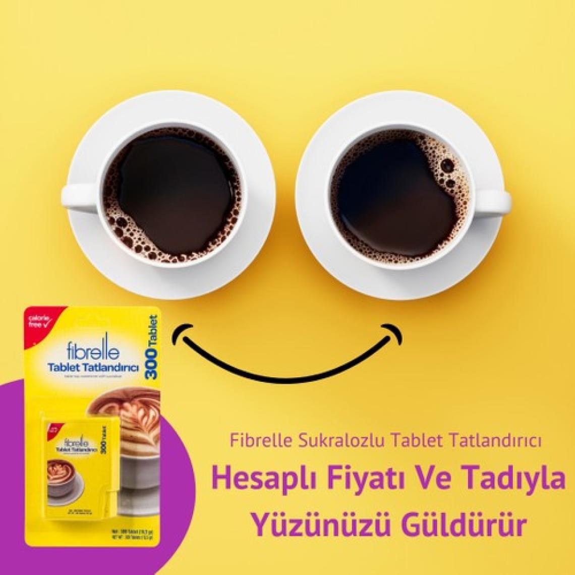 Fibrelle Sukralozlu Tablet Tatlandırıcı 300'lü