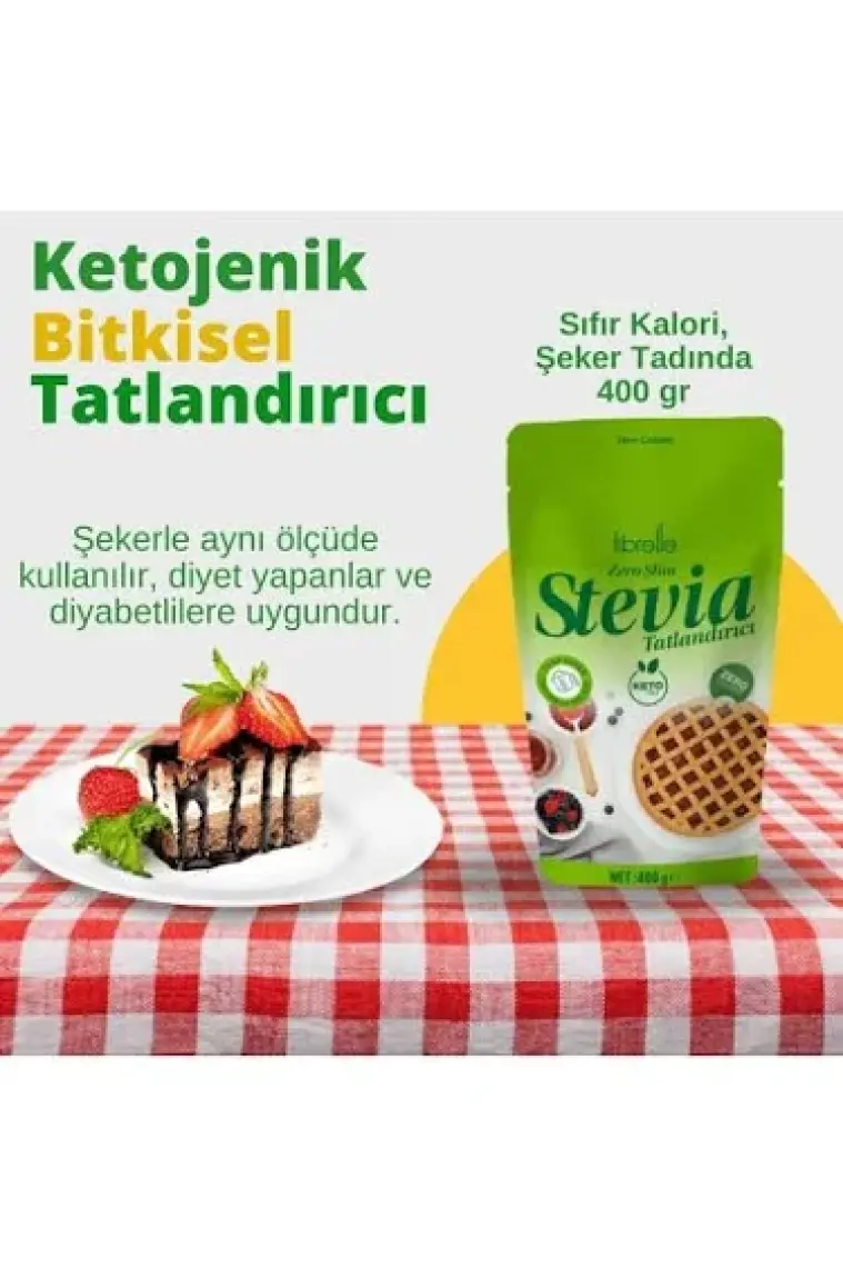 Fibrelle Zero Slim Stevia Sweetener 400 gr