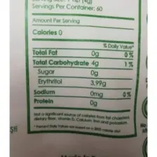 Fibrelle Zero Slim Stevia Sweetener 400 gr