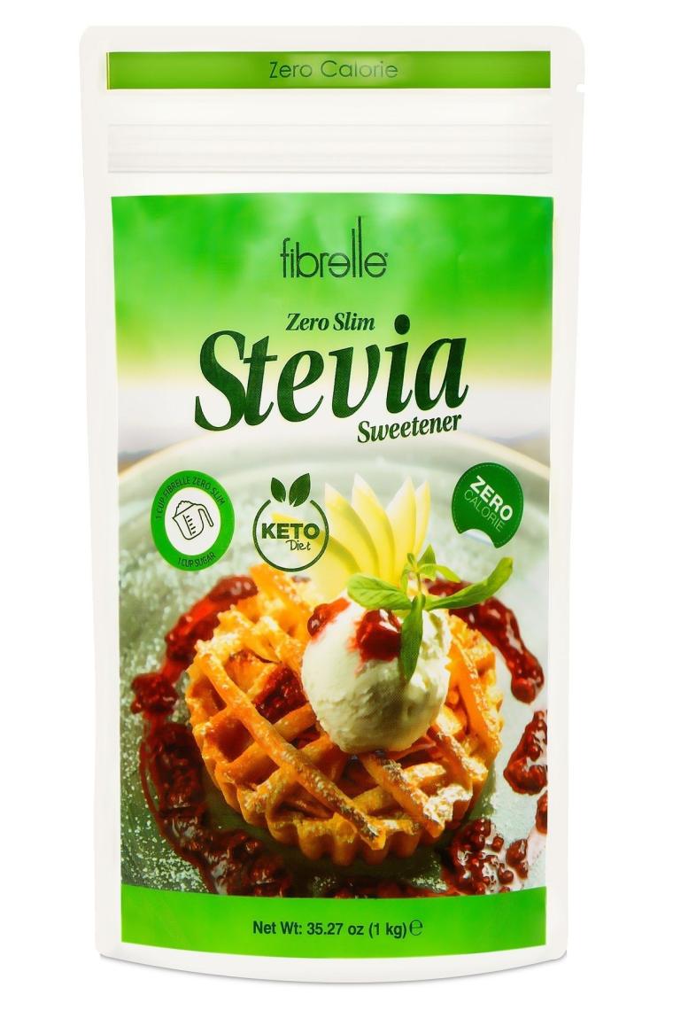 Fibrelle Zero Slim Tatlandırıcı 1 kg Keto /Ketojenik / Vegan diyete uygundur.