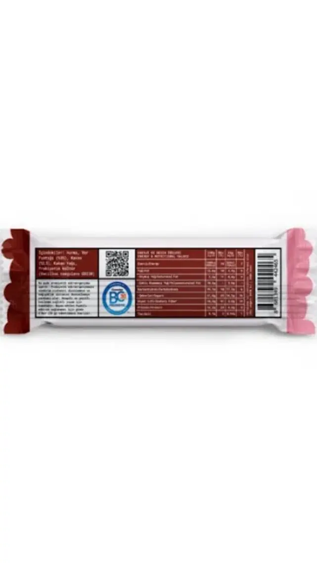 Yer Fıstığı & Kakaolu Probiyotik Bar - 35 g - 12 adet