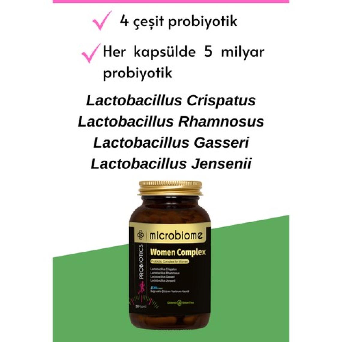 Microbiome Women Probiotic (Kadınlara Özel Probiyotik)