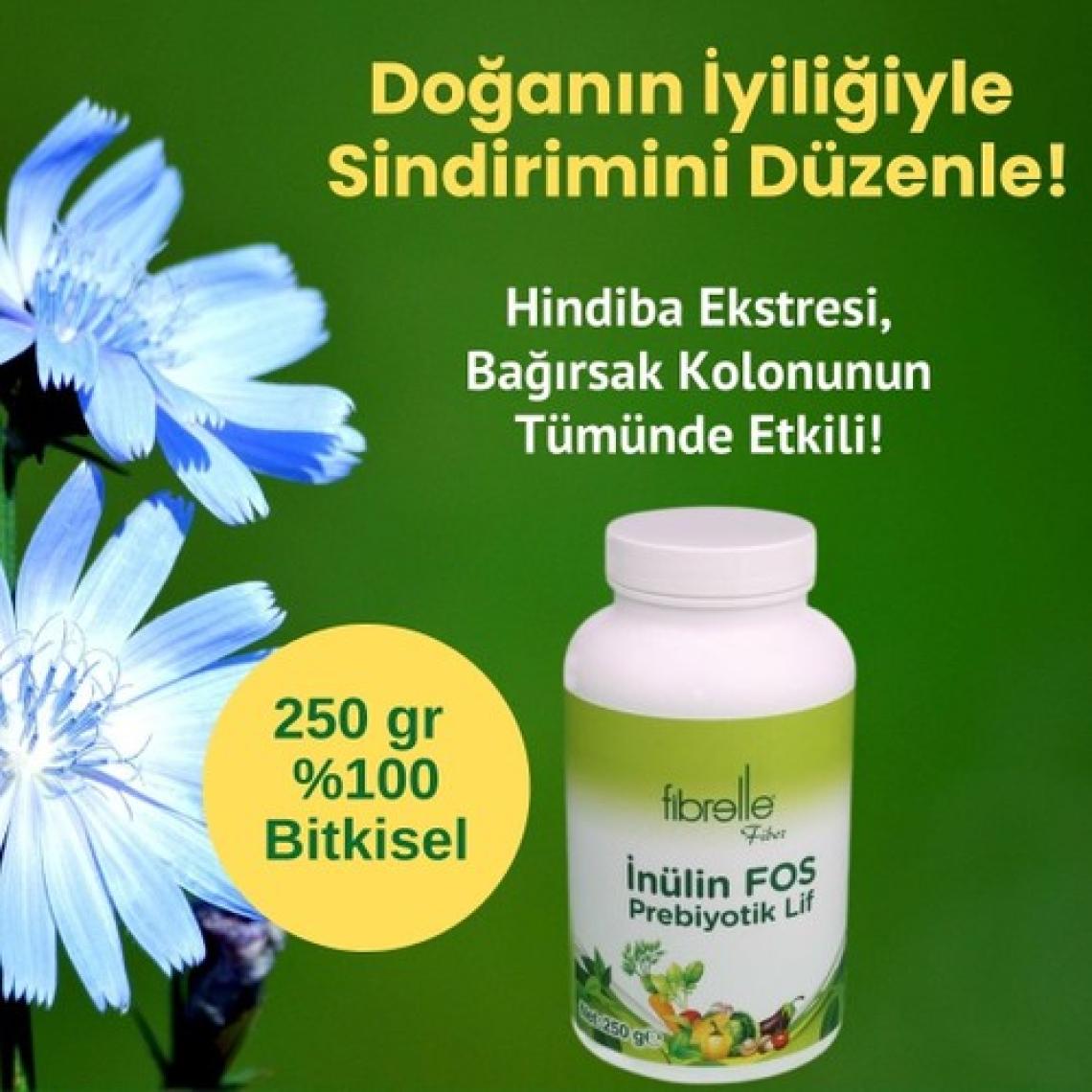 Fibrelle Inülin Fos Prebiyotik Lif 250 Gr