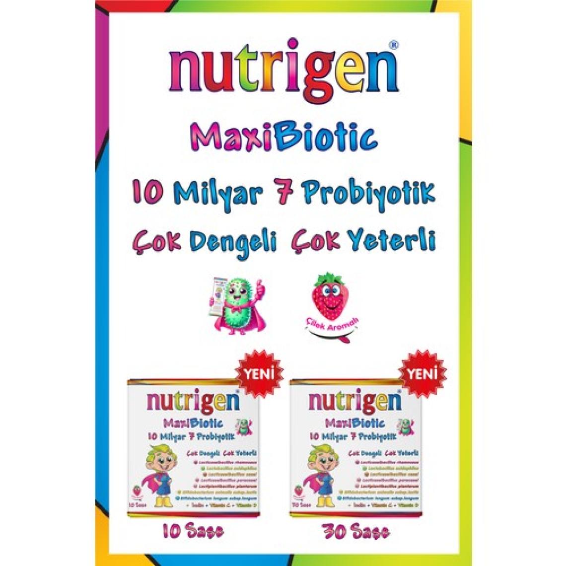 Nutrigen Maxibiotic Probiyotik 10 Saşe