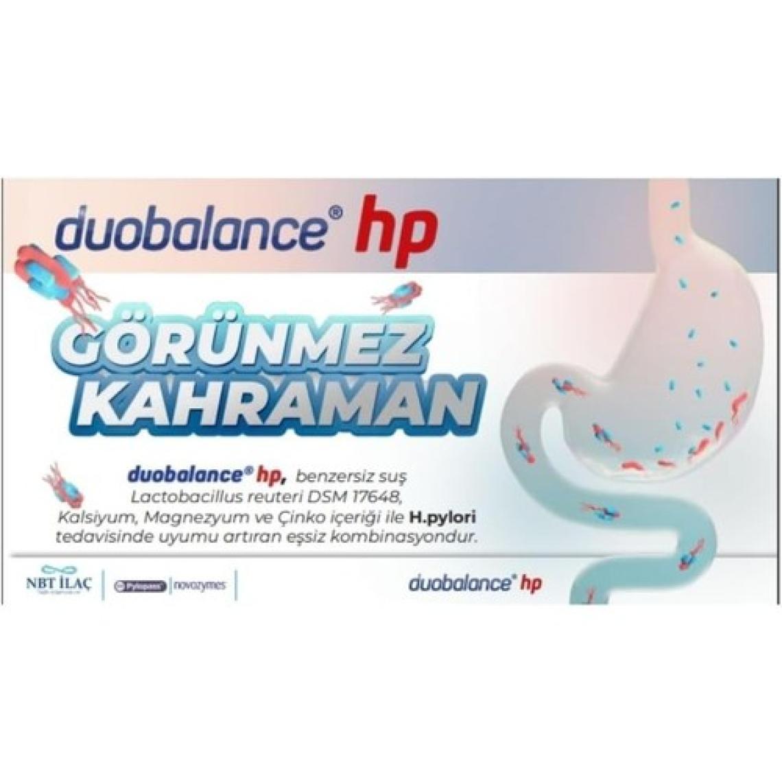 Nbt İlaç Duobalance Hp 30 Kapsül Takviye Edici Gıda