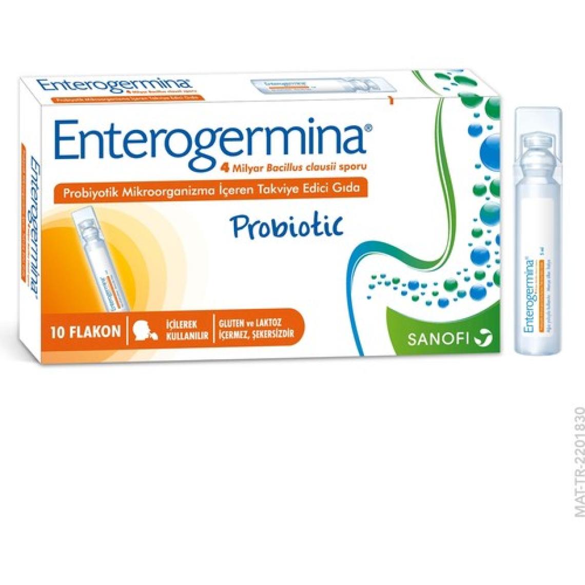 Enterogermina Yetişkin 5 ml 10 Flakon