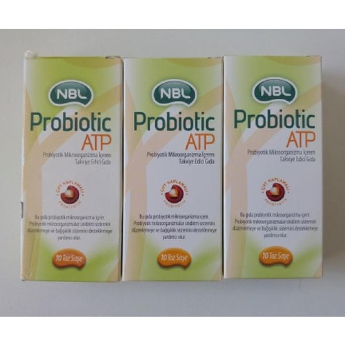 Nbl 3 Kutu Nbl Probiotic Atp Takviye Edici Gıda 10 Toz Saşe Her Kutu