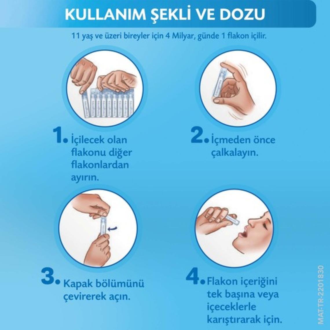 Enterogermina Yetişkin 5 ml 10 Flakon