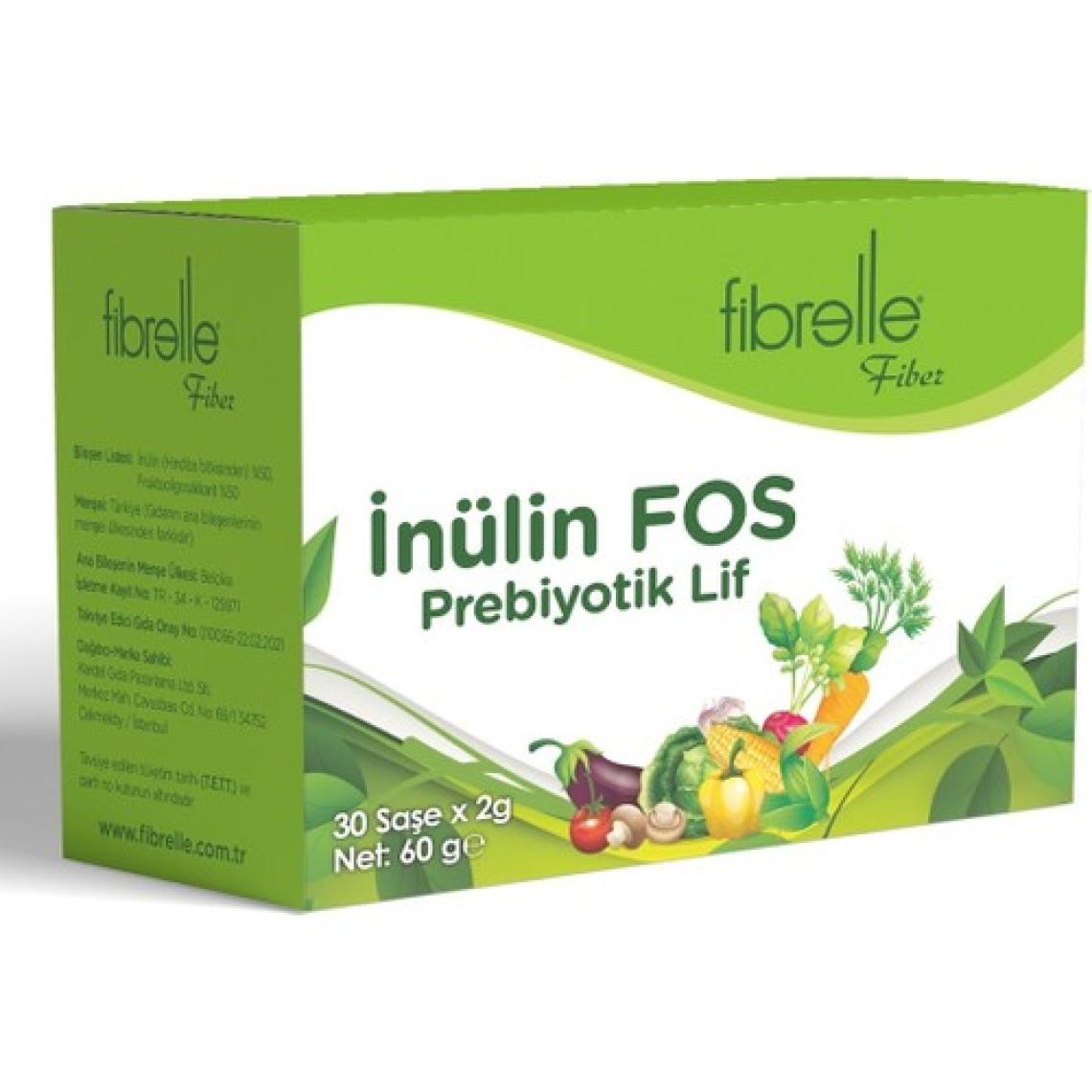 Fibrelle Inülin Fos Prebiyotik Lif 2 Gr Saşe (30 Adet Kutu)