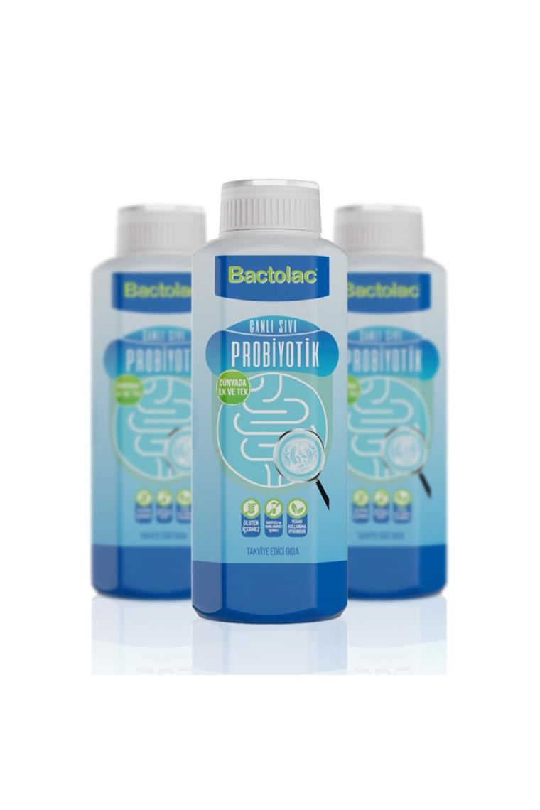 Bactolac Aktif Probiyotik Üçlü Set 3X1000ML