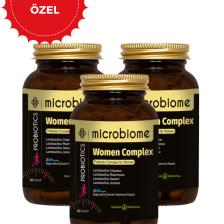 Microbiome Probiotic Complex For Women 30 Kapsül 3 Adet | Kadınlara Özel Probiyotik