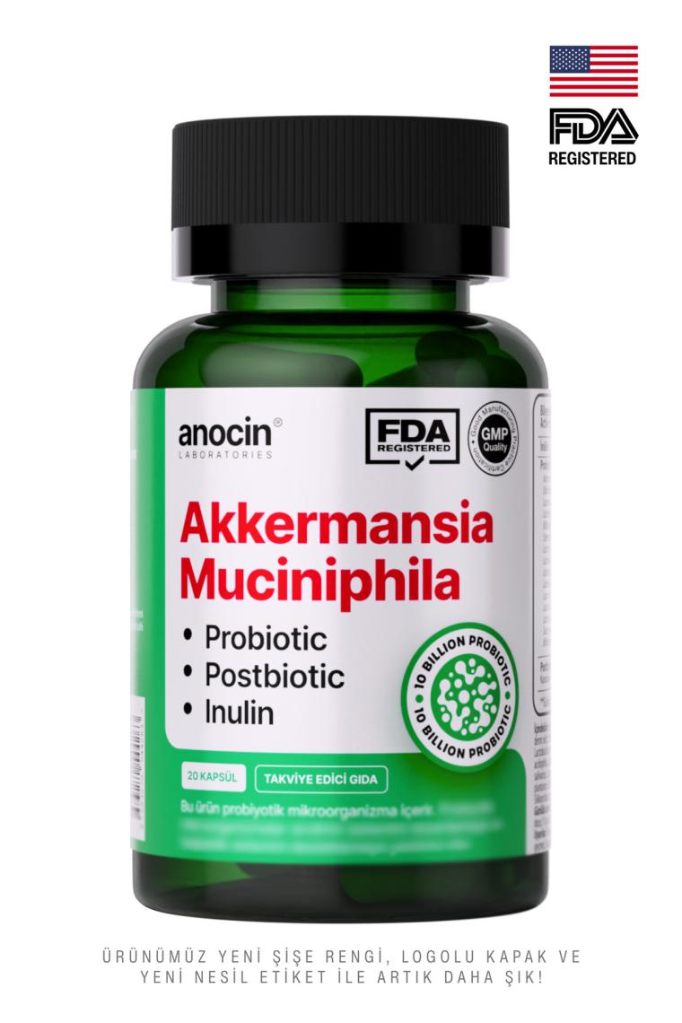 Akkermansia Muciniphila Probiyotik + Prebiyotik + Postbiyotik + Inulin . X6 Kat Daha Çok Akkermansia