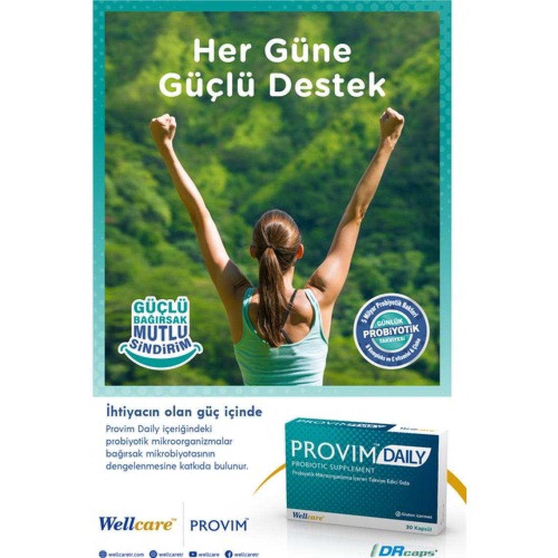 Wellcare Provim Günlük Probiyotik - 30 Kapsül
