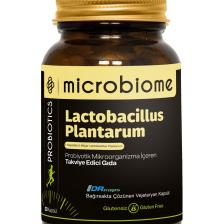 Microbiome Lactobacillus Plantarum Probiotic 30 Kapsül (Probiyotik Mikroorganizma)