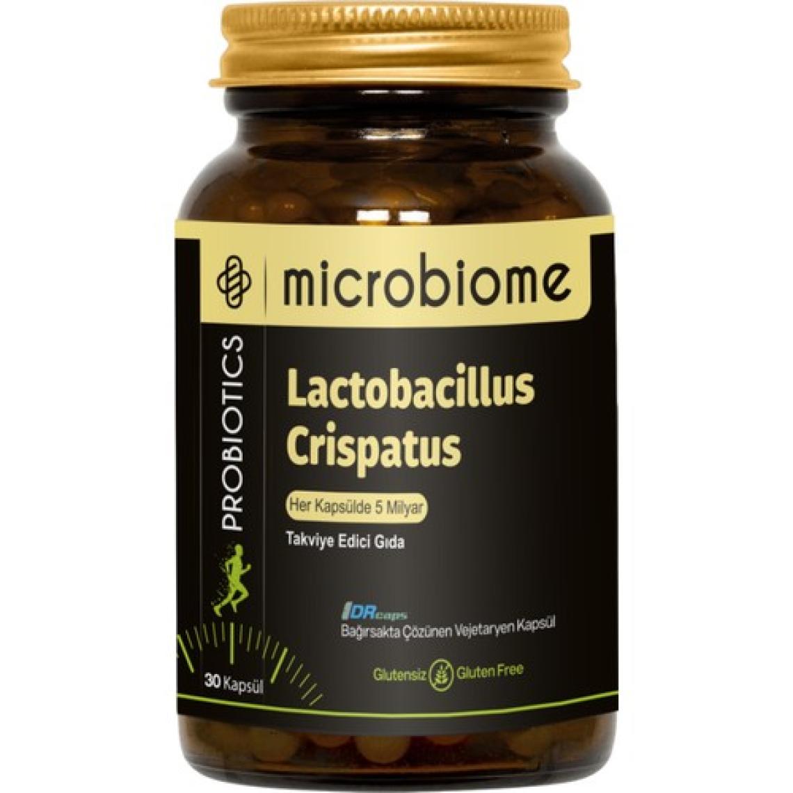 Microbiome Lactobacillus Crispatus 30 Kapsül Probiyotik Probiotic