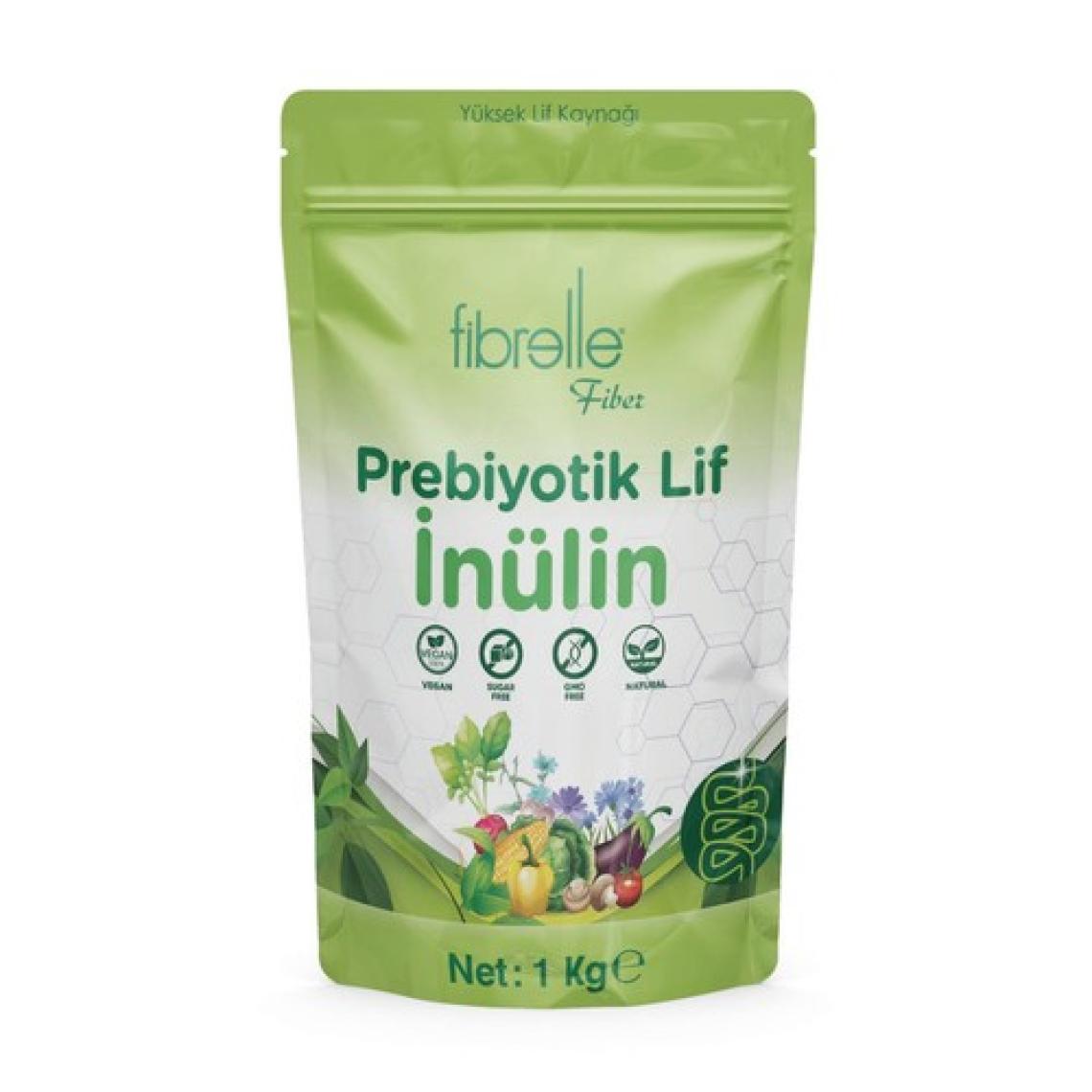 Fibrelle Prebiyotik Lif 1 Kg. Fibrelle Doğal Inülin Hindibağ