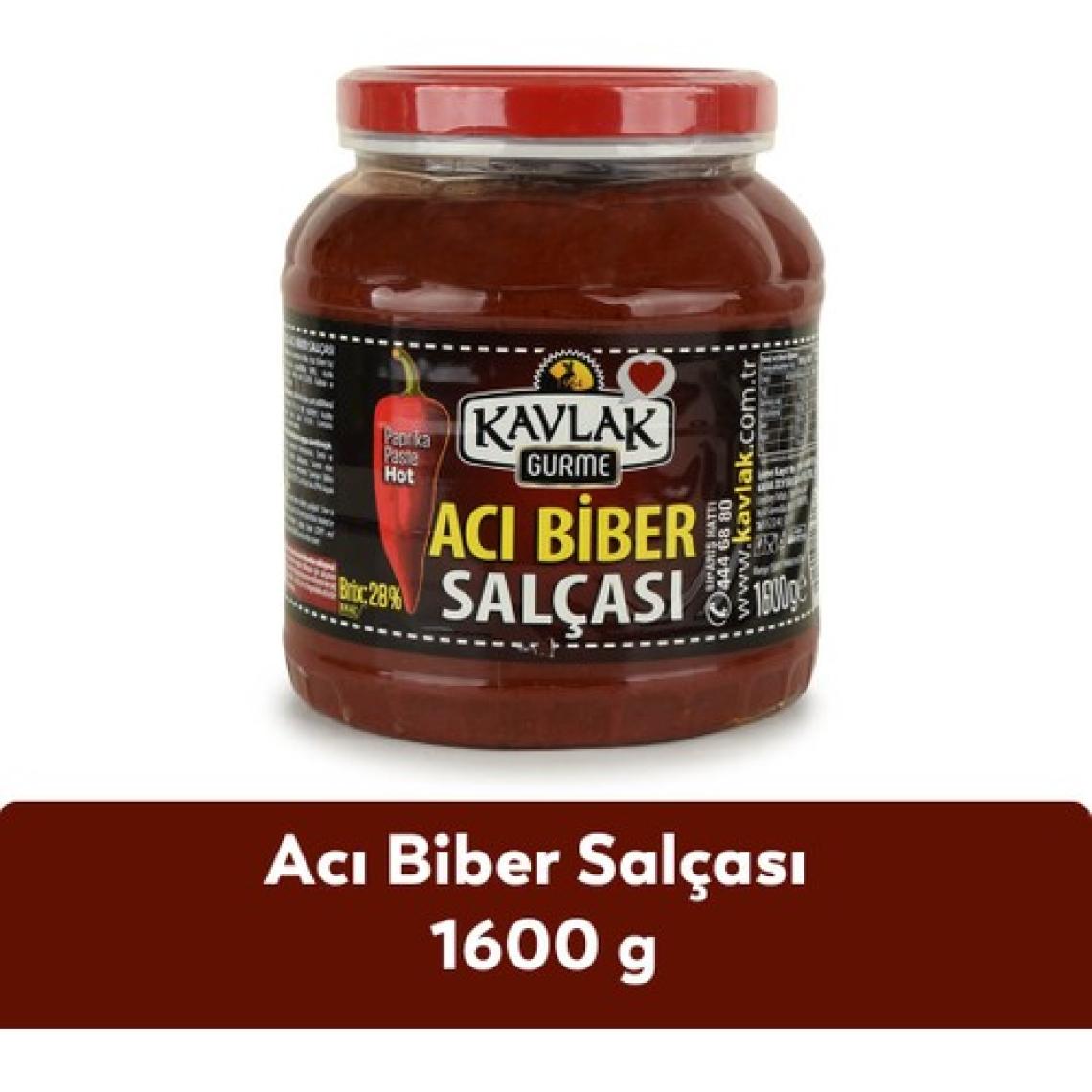 Kavlak Acı Biber Salçası 1,6 kg