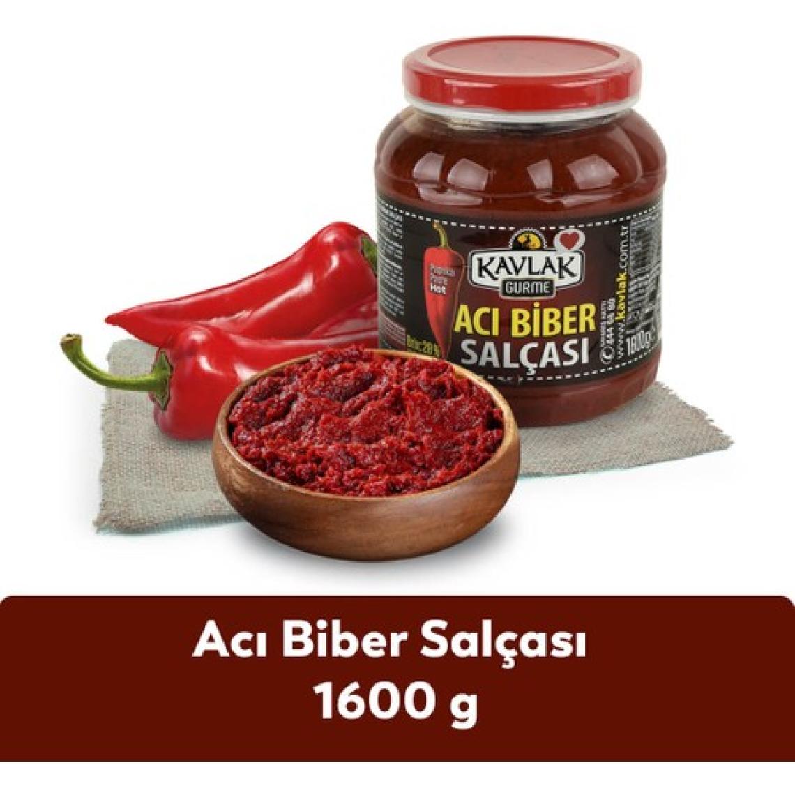 Kavlak Acı Biber Salçası 1,6 kg