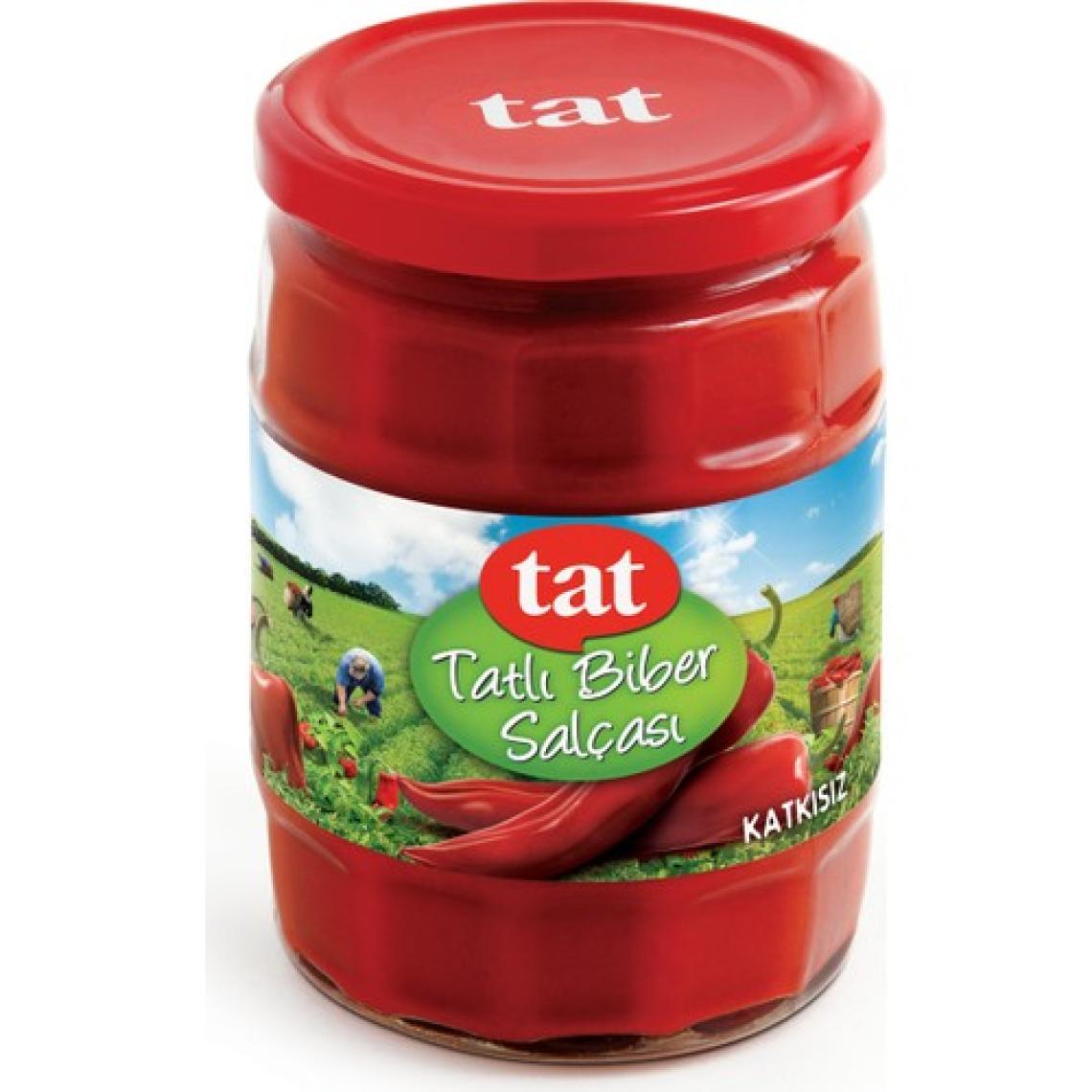 Tat Biber Salçası Ekstra Kalite 550 Gr