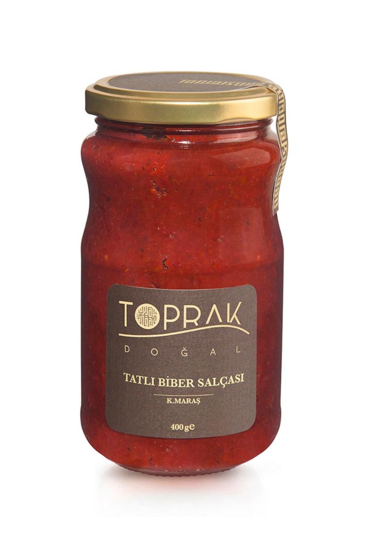 Tatlı Biber Salçası 400 G K.maraş - Ev Yapım Doğal Tatlı Biber Salçası