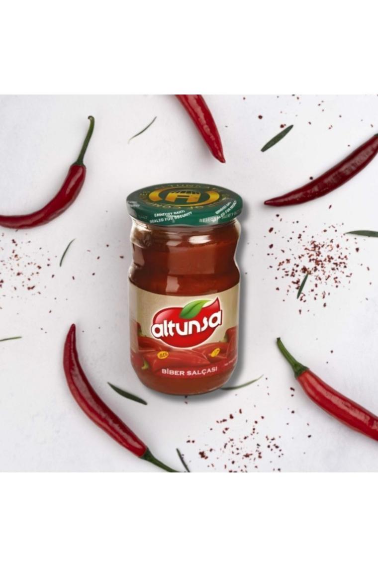 Altunsa Biber Salçası Acı 650 gr