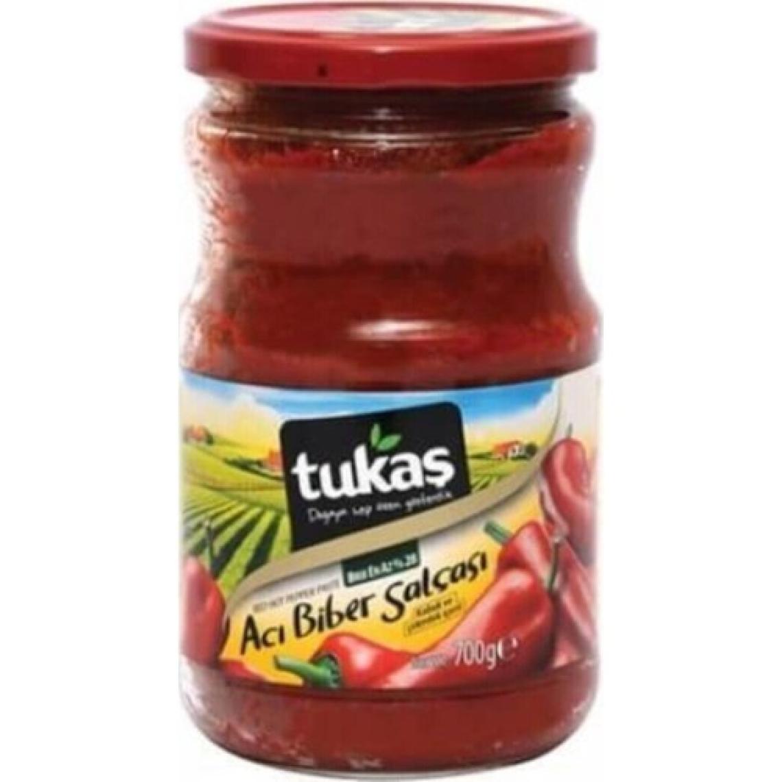 Tukaş Acı Biber Salçası 700 gr