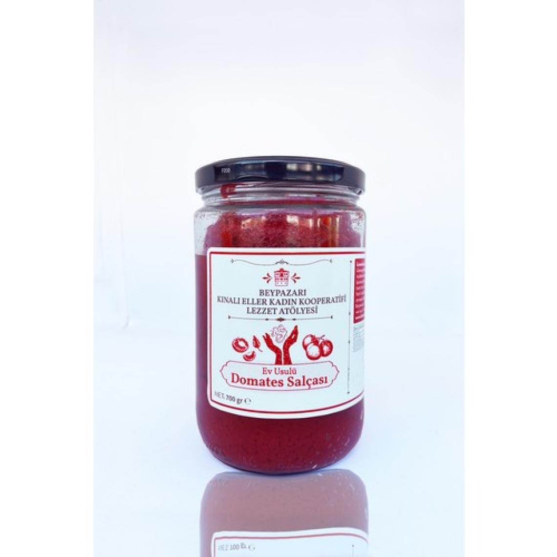 Kınalı Eller Kadın Kooperatifi Beypazarı Ev Usulü Doğal Domates Salçası 700 gr