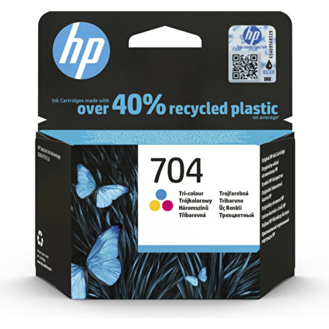 HP 704 CN693AE Renkli Kartuş