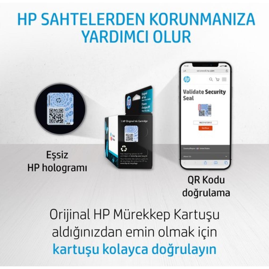 HP 304 N9K06AE Siyah Kartuş
