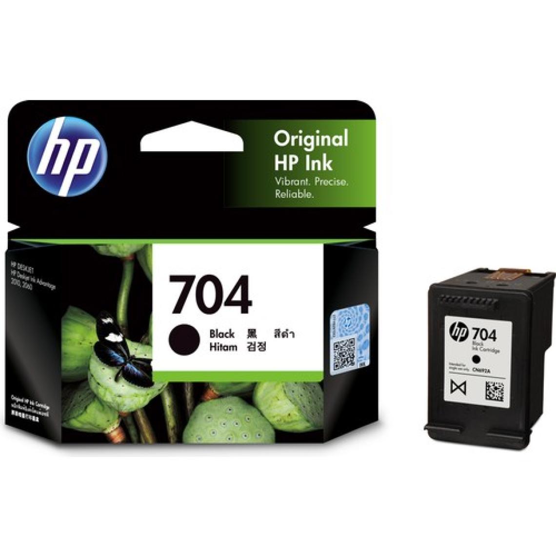 HP 704 CN692AE Siyah Kartuş
