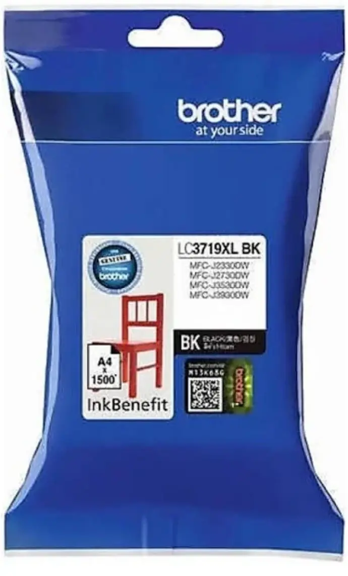 Brother LC3719XLBK Siyah Mürekkep Kartuş (3000 Sayfa)