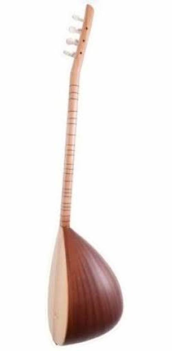 Bağlama Yaprak Maun Uzun Bymu+Kılıf Hediyeli