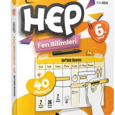 2025 6.sınıf Haftalık Hep Matematik ve Fen Bilimleri 40 Deneme - Hiper Zeka
