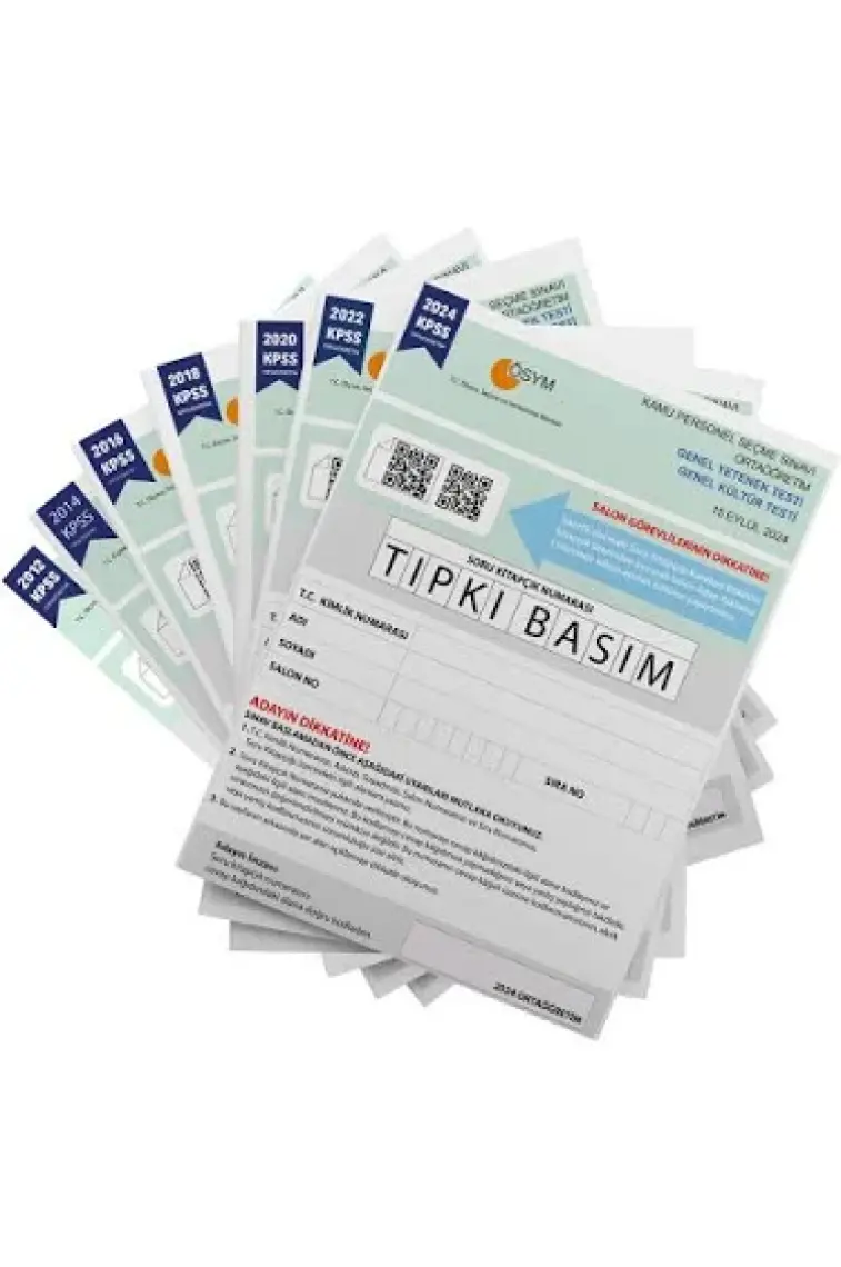 İnformal Yayınları 2026 KPSS Ortaöğretim Lise ÖSYM Çıkmış Soru Tıpkı Basım 6'lı Deneme Paketi Türkiye Geneli Dijital Çözümlü