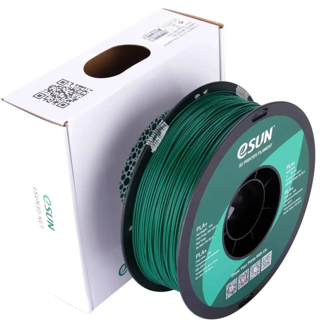 eSUN  Pla+ Çam Yeşili 3D Printer Filament 1Kg