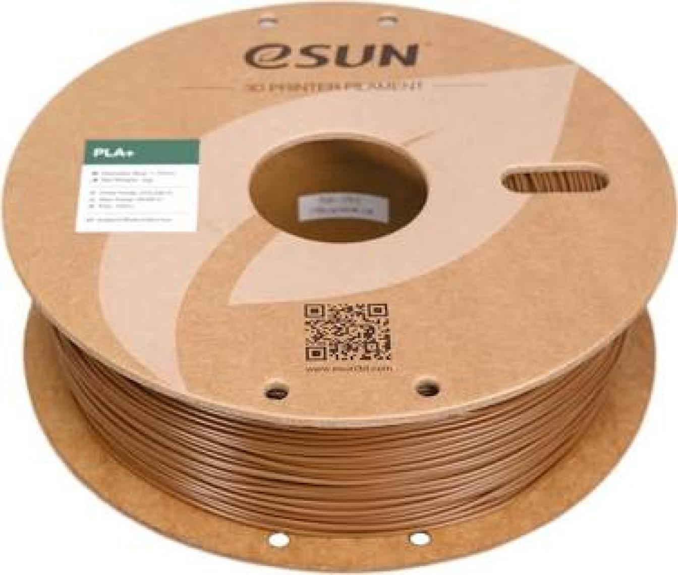 eSUN 1,75 mm PLA Plus (PLA+) Kahverengi Filament (1 KG)