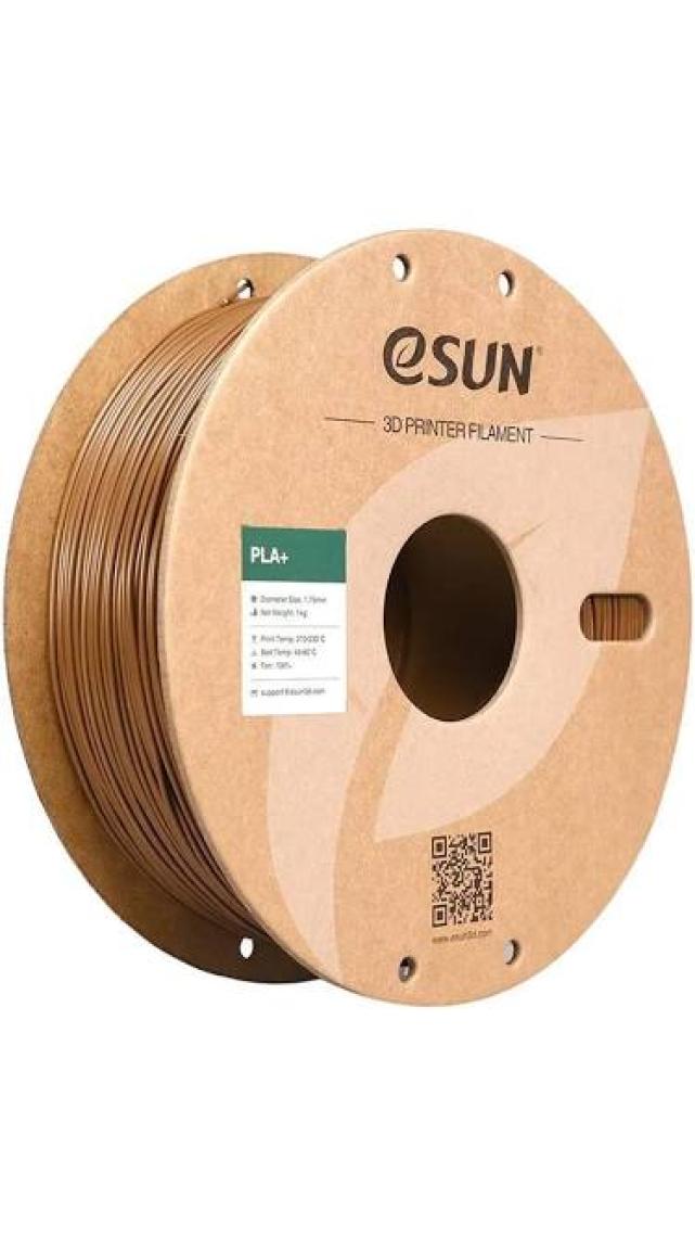 eSUN 1,75 mm PLA Plus (PLA+) Kahverengi Filament (1 KG)