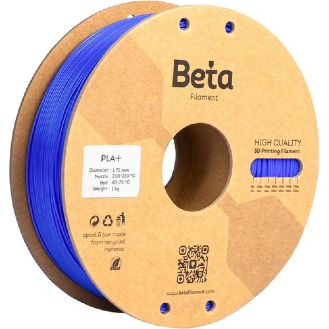 Beta Pla+ Filament Deep Blue