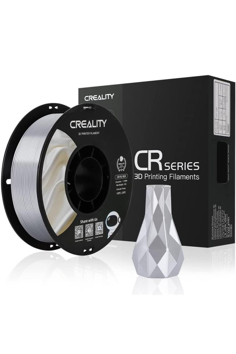 Creality 3D Creality Cr-Sılk 3D Yazıcı Filament Pla (1kg) - Gümüş