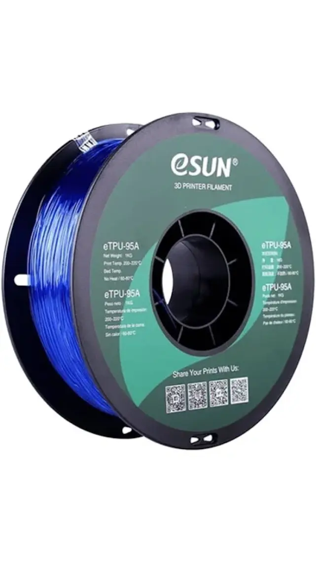 Esun 1,75 mm ETPU-95A Esnek TPU Filament (1 Kg)